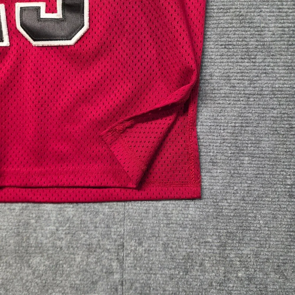 Vintage Nike Chicago Bulls Michael Jordan 23 Jersey Red Mesh NBA Mens Small Y2K